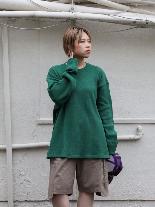 S.F.C WAFFLE CREW / Glass green