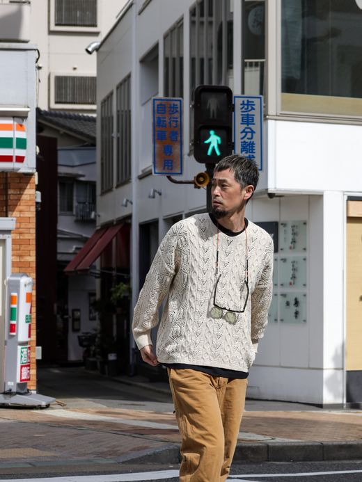 VOO JACQUARD SPRING V / Natural