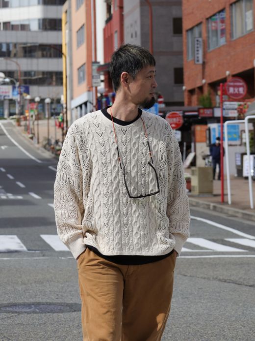 VOO JACQUARD SPRING V / Natural