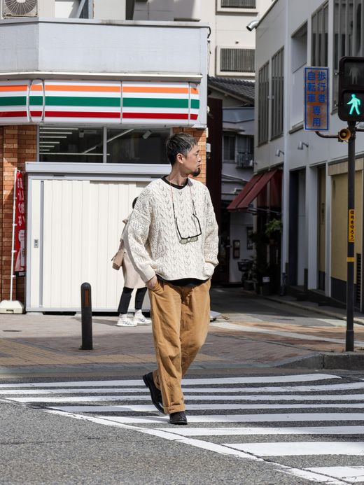 VOO JACQUARD SPRING V / Natural