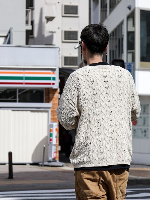 VOO JACQUARD SPRING V / Natural