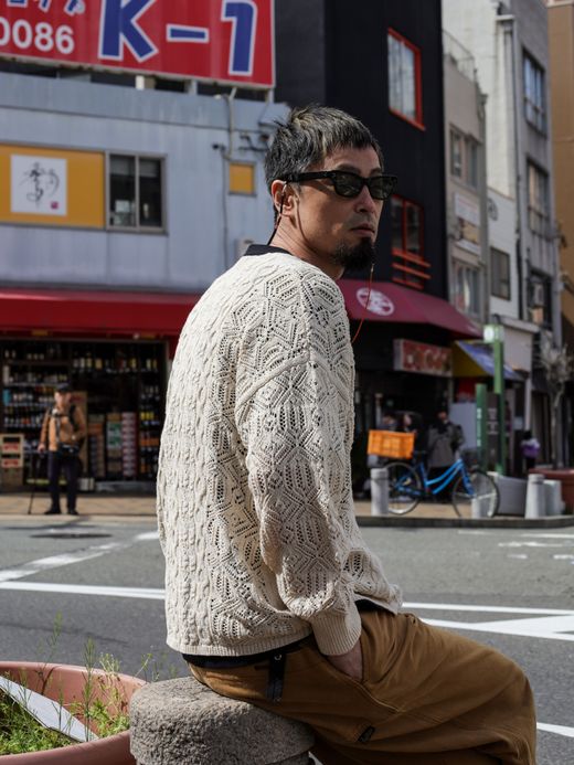 VOO JACQUARD SPRING V / Natural