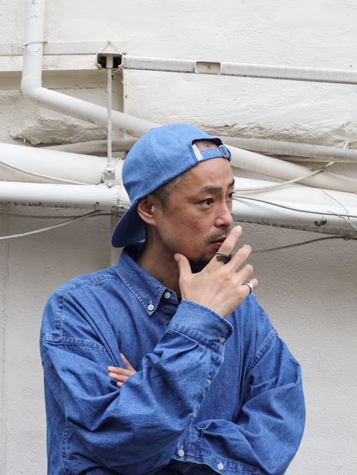 S.F.C SIMPLE CAP / Indigo blue