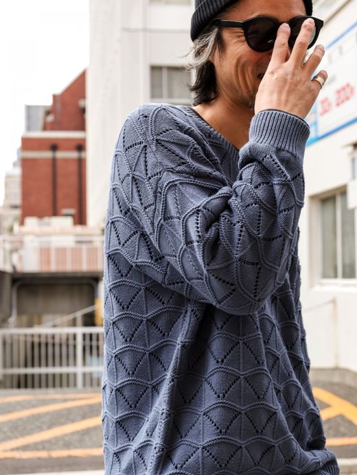 VOO V JQ KNIT / Steel