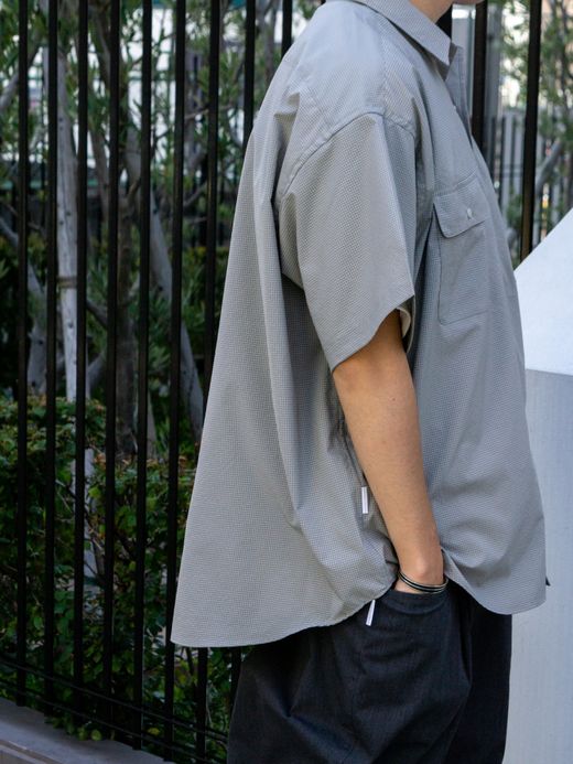 S.F.C SFC SNAP SHIRT / Grey