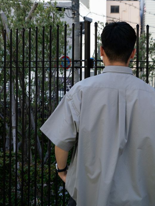 S.F.C SFC SNAP SHIRT / Grey