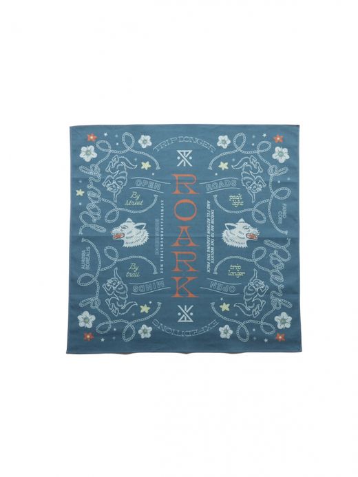 ROARK REVIVAL "GNARWAY" TRIP BANDANA / Navy