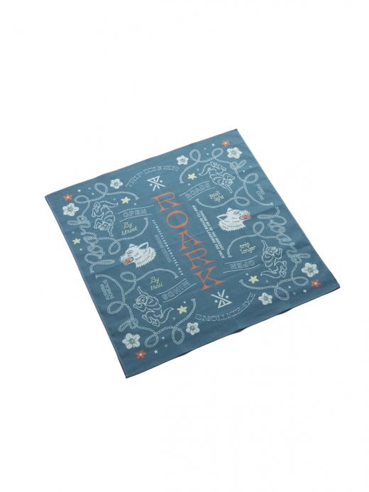 ROARK REVIVAL "GNARWAY" TRIP BANDANA / Navy