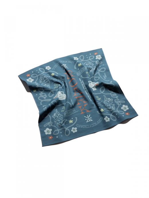 ROARK REVIVAL "GNARWAY" TRIP BANDANA / Navy