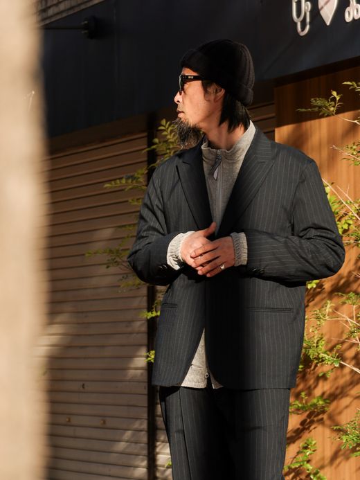 VOO VOOMAL SUITS STRIPE / Navy