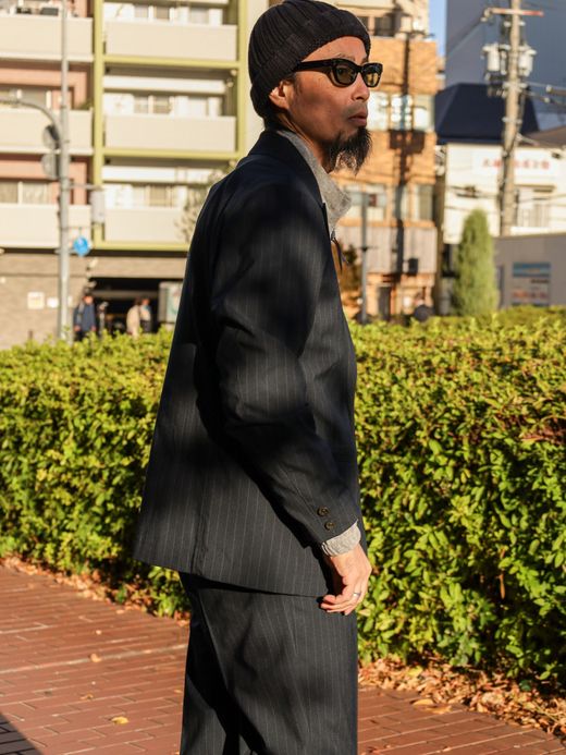 VOO VOOMAL SUITS STRIPE / Navy