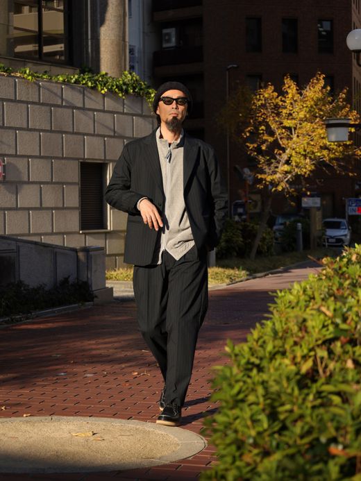 VOO VOOMAL SUITS STRIPE / Navy