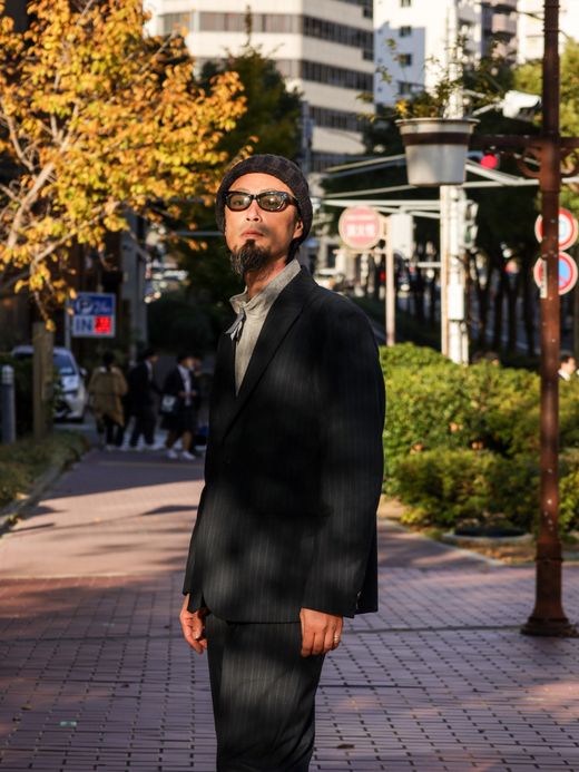 VOO VOOMAL SUITS STRIPE / Navy