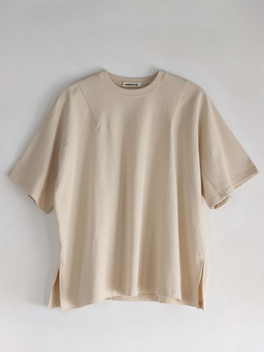 AMBERGLEAM PANEL BASIC T-SHIRT(2023SS) / 5colors