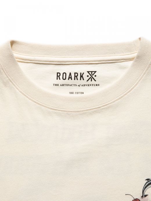 ROARK REVIVAL "TASTE OF TAHITI" TEE / Natural