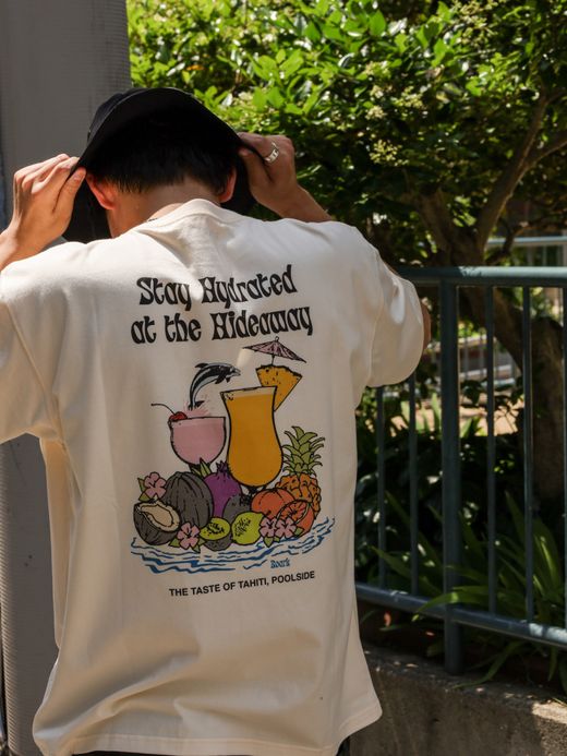 ROARK REVIVAL "TASTE OF TAHITI" TEE / Natural