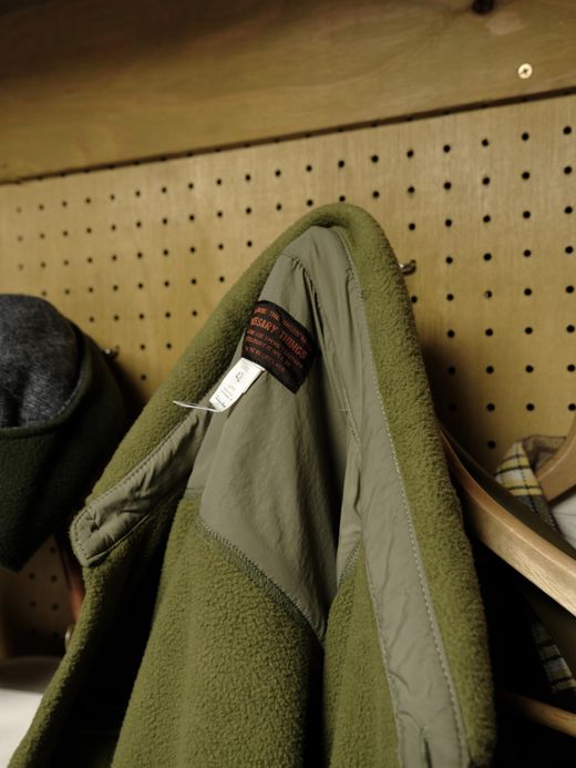 THE UNION FLEECE HUNTER SHIRTS / Green
