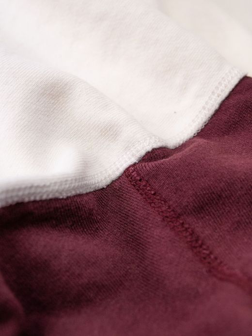 THE UNION "ATOZUKE"SWEAT HOODIE / White×red