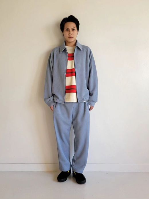 VOO WAFFLE JACKET / Steel