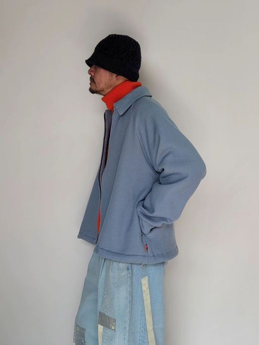 VOO WAFFLE JACKET / Steel