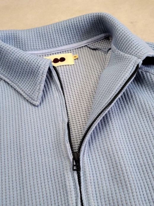 VOO WAFFLE JACKET / Steel