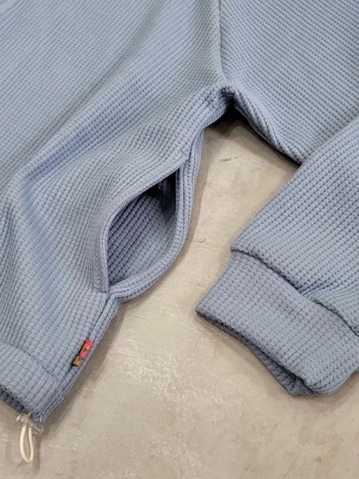VOO WAFFLE JACKET / Steel