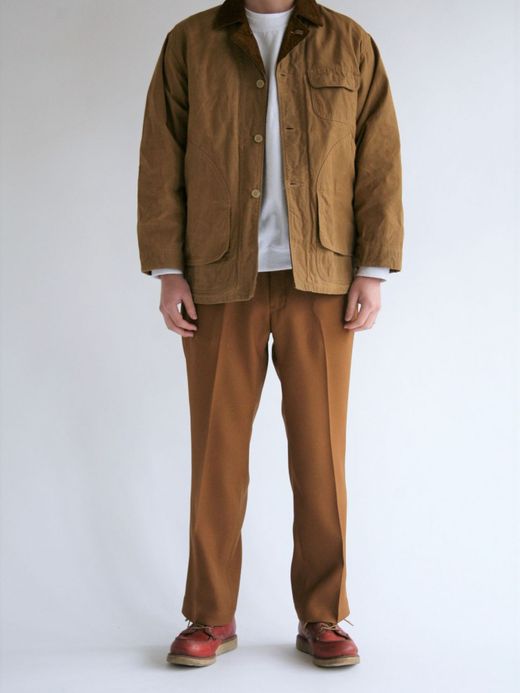 ANACHRONORM AN125 / PARAFFIN HUTING JACKET / Brown