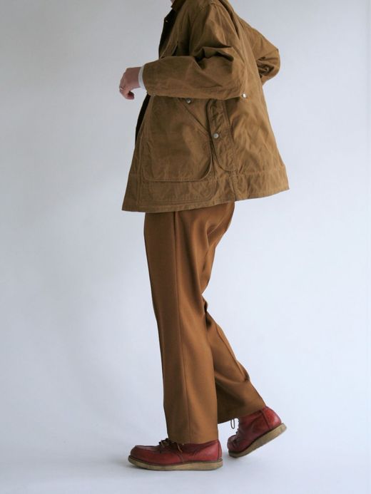 ANACHRONORM AN125 / PARAFFIN HUTING JACKET / Brown