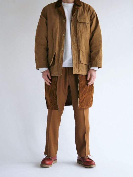 ANACHRONORM AN125 / PARAFFIN HUTING JACKET / Brown