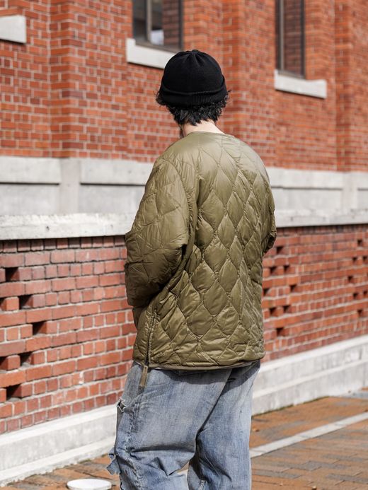 TAION REVERSIBLE "VETJAN" DOWN JACKET / Olive