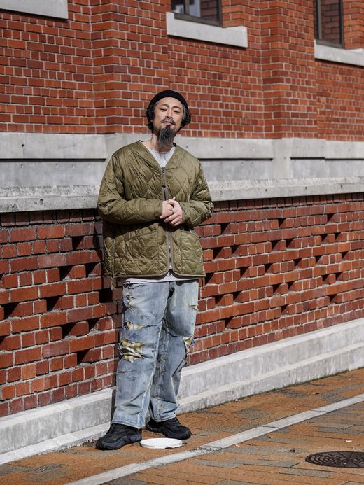 TAION REVERSIBLE "VETJAN" DOWN JACKET / Olive