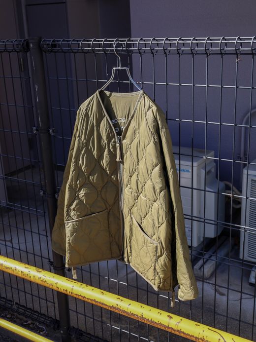 TAION REVERSIBLE "VETJAN" DOWN JACKET / Olive