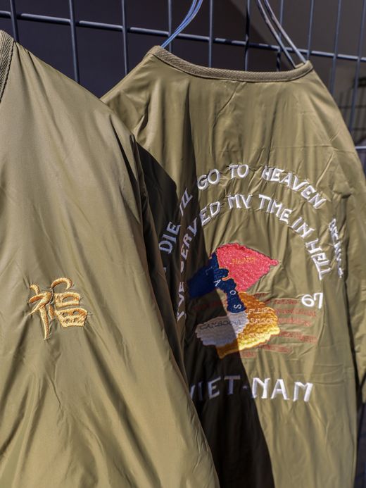 TAION REVERSIBLE "VETJAN" DOWN JACKET / Olive