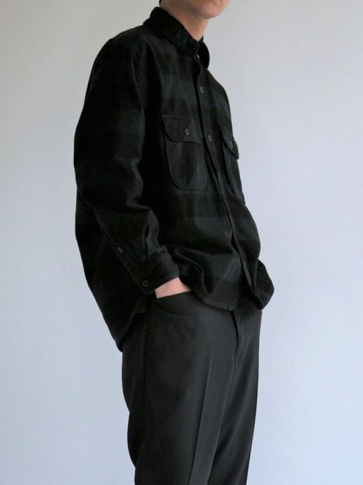 ANACHRONORM RESIZE CPO JACKET / Black
