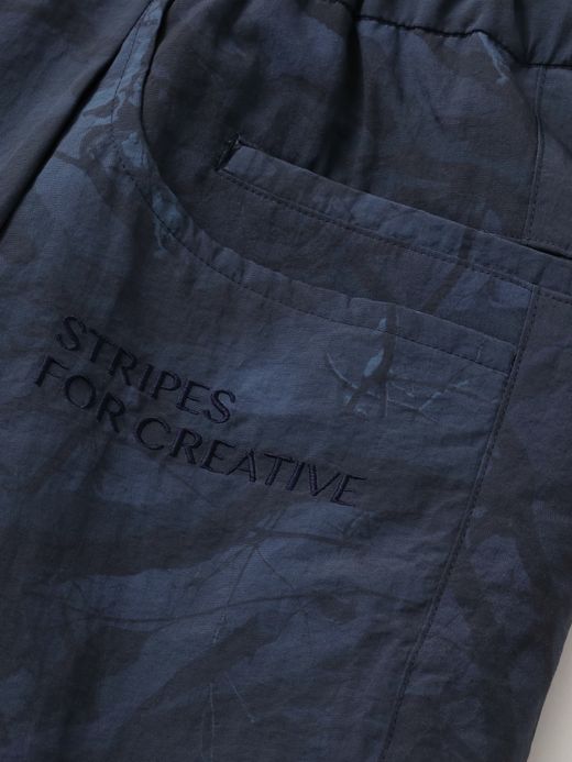 S.F.C WIDE TAPERED EASY PANTS (REAL TREE CAMO) / Navy tree camo