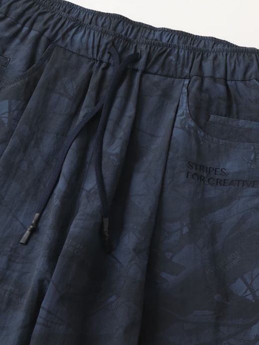 S.F.C WIDE TAPERED EASY PANTS (REAL TREE CAMO) / Navy tree camo