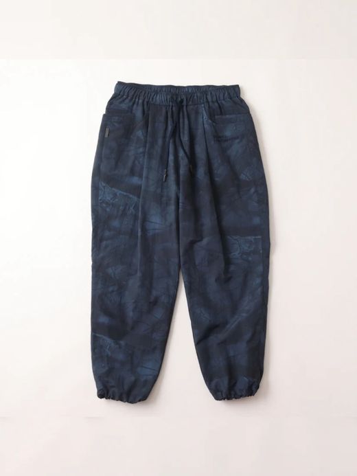 S.F.C WIDE TAPERED EASY PANTS (REAL TREE CAMO) / Navy tree camo