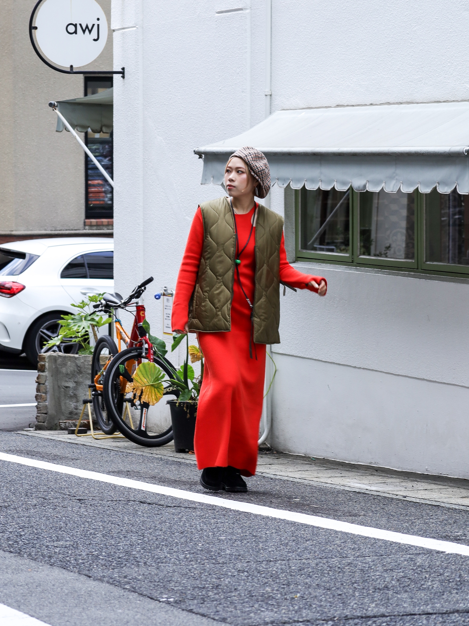 AMBERGLEAM ART KNIT DRESS / 5colors | FLATBUSH（フラットブッシュ