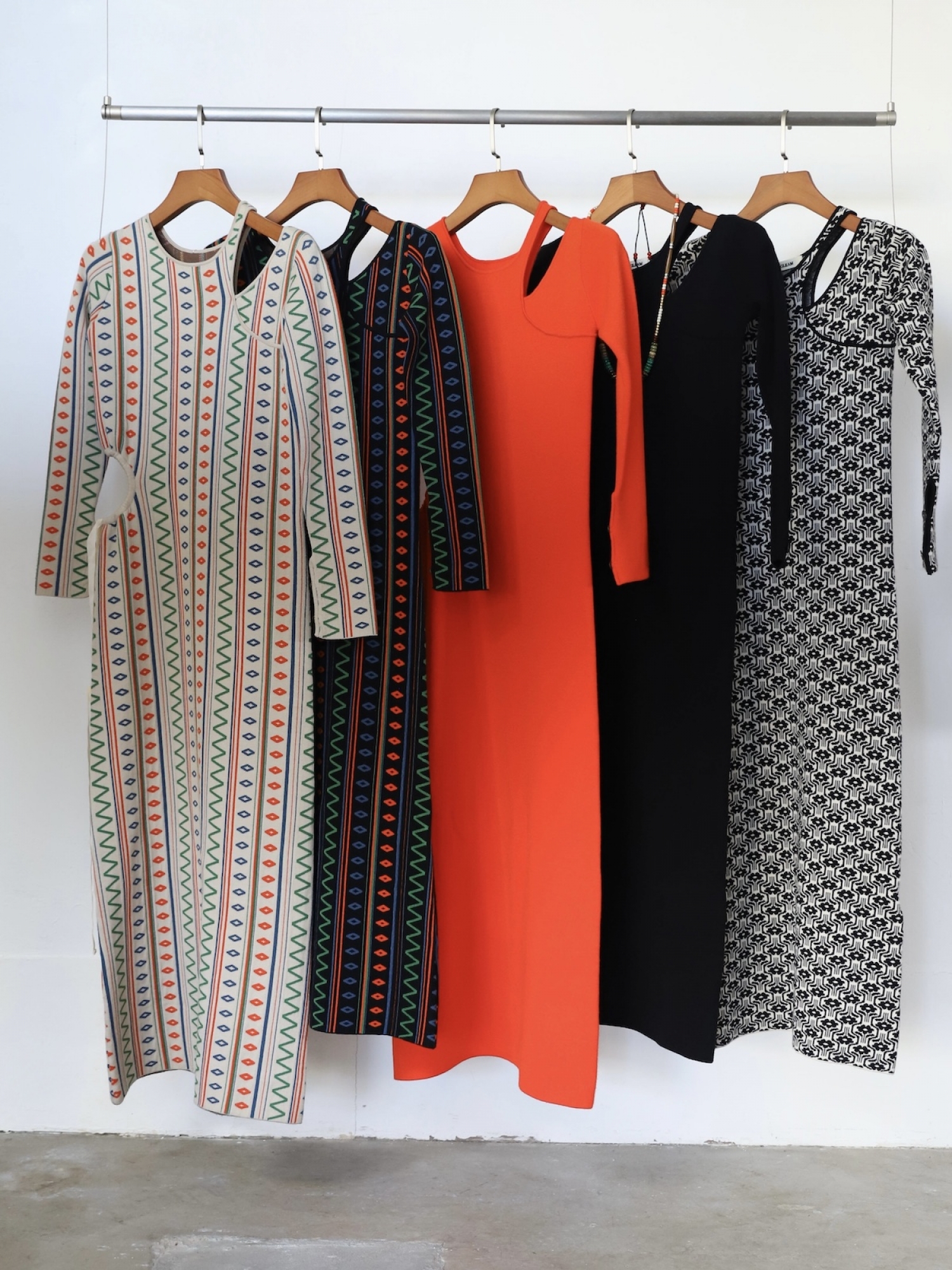 AMBERGLEAM ART KNIT DRESS / 5colors FLATBUSH（フラットブッシュ）公式オンラインサイト