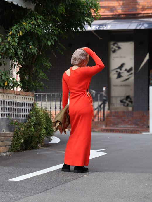 AMBERGLEAM ART KNIT DRESS / 5colors FLATBUSH（フラットブッシュ）公式オンラインサイト