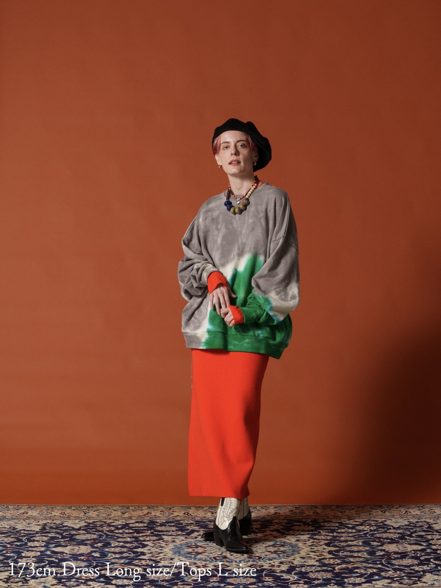 AMBERGLEAM ART KNIT DRESS / 5colors | FLATBUSH（フラットブッシュ