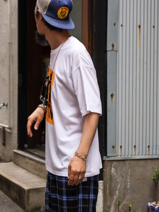 ANACHRONORM ALTN PRINT T-S / White