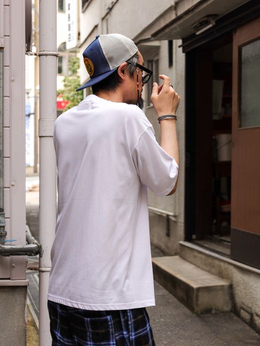 ANACHRONORM ALTN PRINT T-S / White