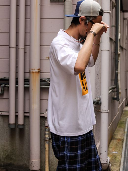 ANACHRONORM ALTN PRINT T-S / White