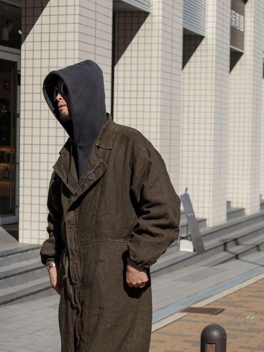 ANACHRONORM HELICREW MECHANIC COVERALL / Olive