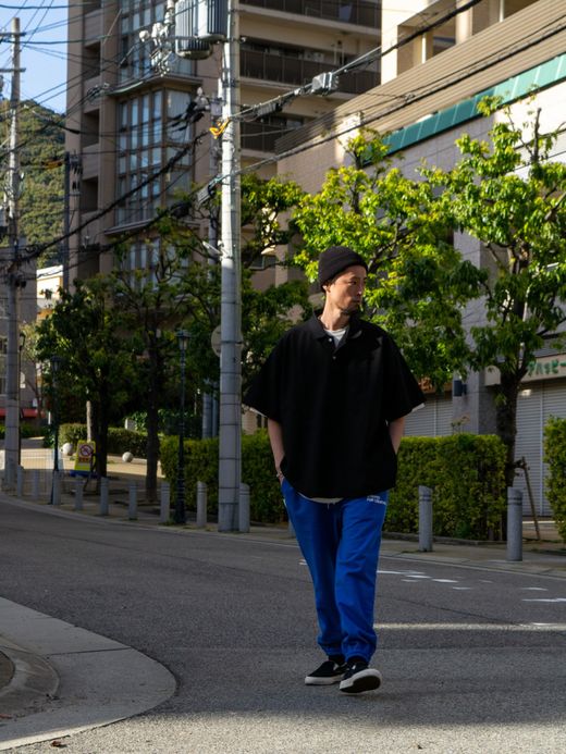 S.F.C BIG SS POLO / Black