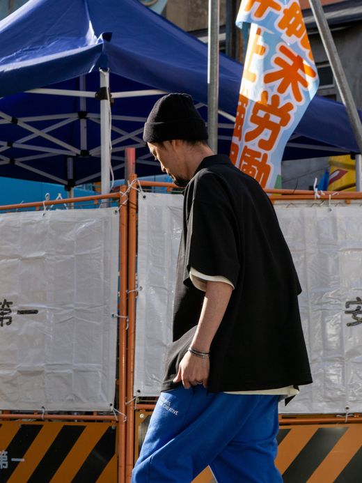 S.F.C BIG SS POLO / Black