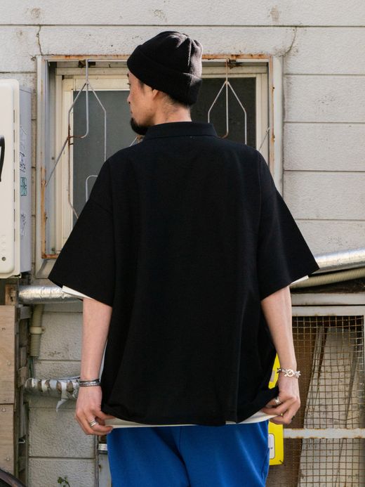 S.F.C BIG SS POLO / Black