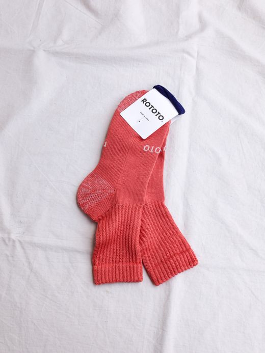 ROTOTO EVERYDAY PILE MINI CREW SOCKS / 6colors