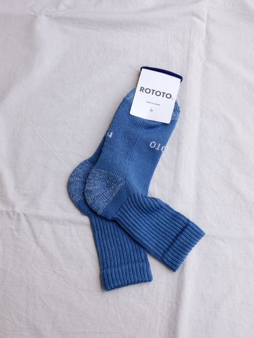 ROTOTO EVERYDAY PILE MINI CREW SOCKS / 6colors